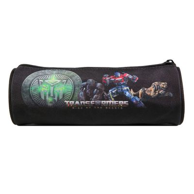 Trousse ronde Transformers - 1 compartiment - vert - Bagtrotter