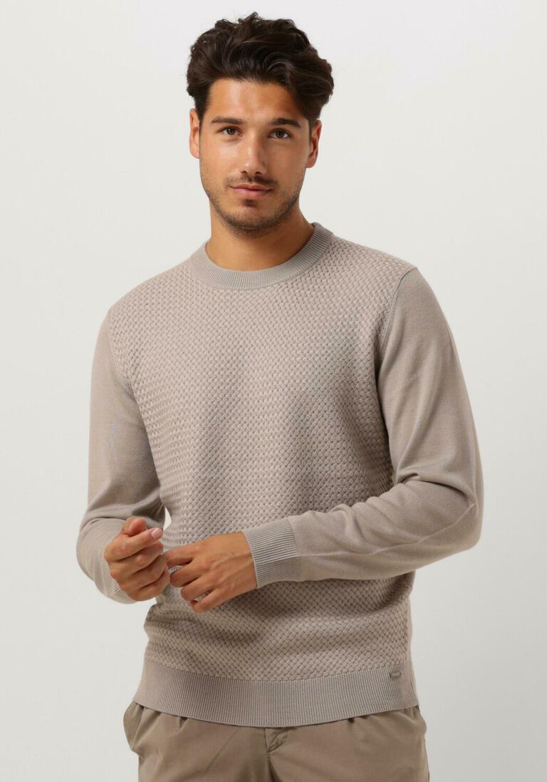 GENTILUOMO beige gentiluomo trui k8164-263
