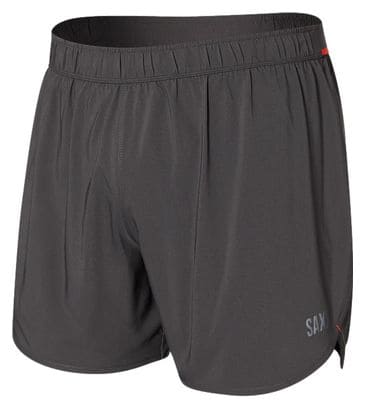 Short 2-en-1 Saxx Hightail Run 5in Gris
