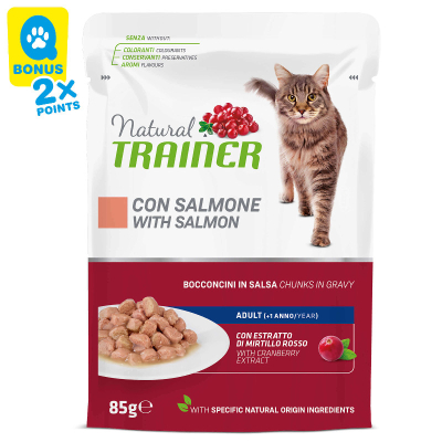 Trainer Katzenfutter Adult in Sauce 85g Beutel