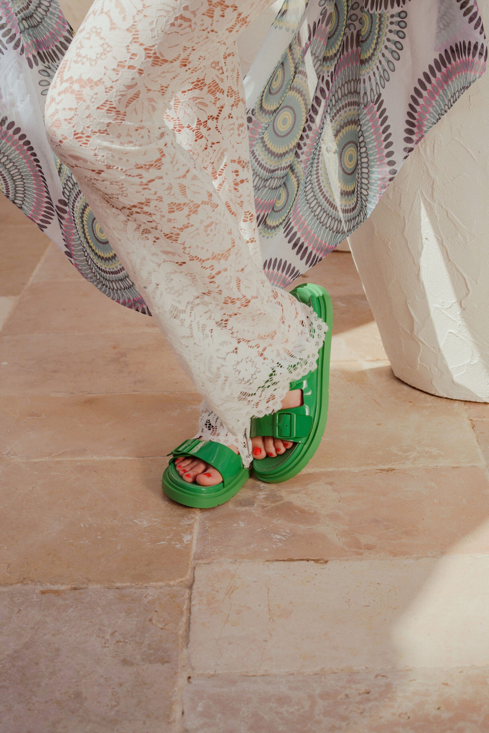 Roberto Rosso Blocco sandal