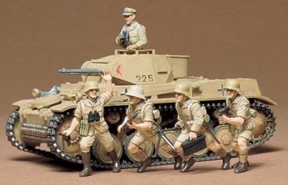Tamiya 1/35 TYSK KAMPVOGN PANZER II