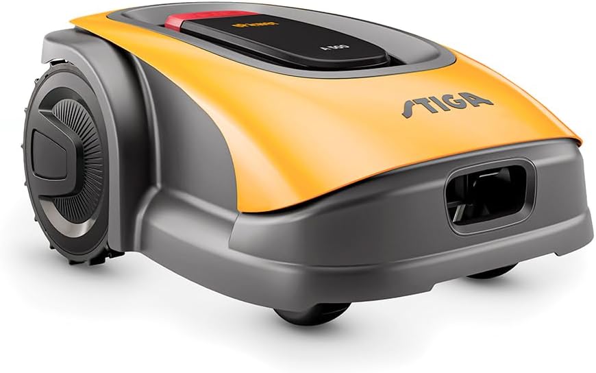 STIGA A500 Autonomer Roboter-Rasenmäher. Rasenroboter ohne Begrenzungskabel (max. 700m²). App-Steuerung, 45% Steigung, 3 Mähzonen. Rasenroboter mit GPS RTK Navigation & 4G