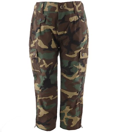 Dolce & Gabbana Hosen - Reborn To Live - Armygrün Camouflage