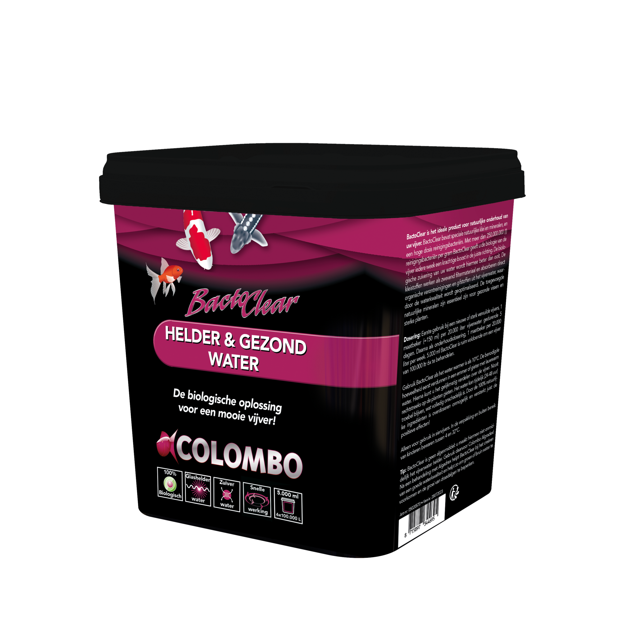 Colombo Bactoclear 5000ml voor 100.000L