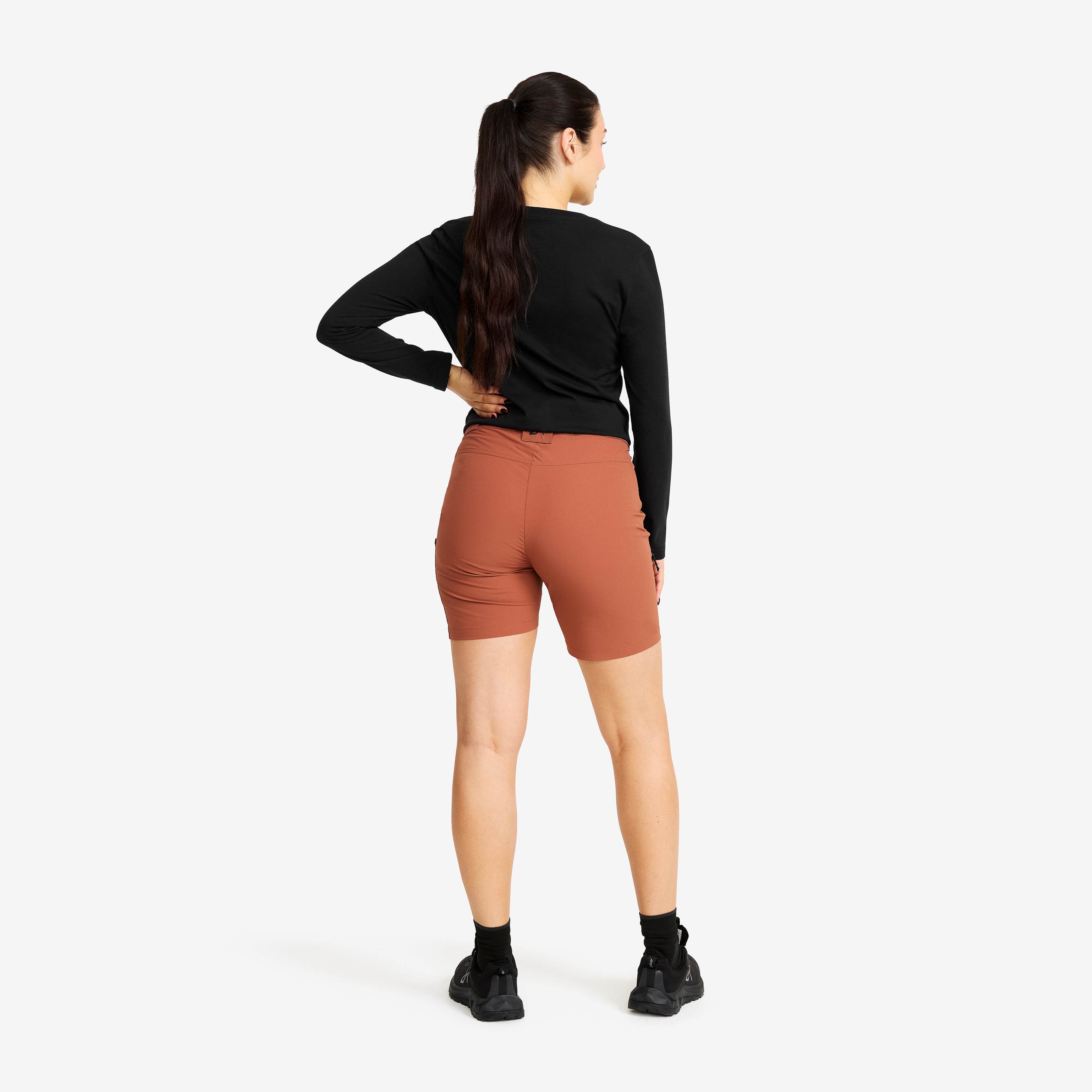 Elevate Pro Hiking Shorts Dame Pink Mahogany