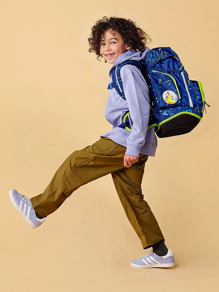 ERGOBAG Schultasche Set 6tlg Pack Spitzenreitbär dunkelblau