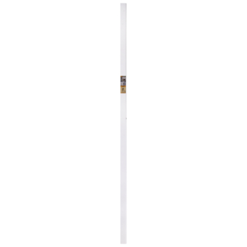CANDO hoge plint kwartrond clip wit 1,2 x 5,8