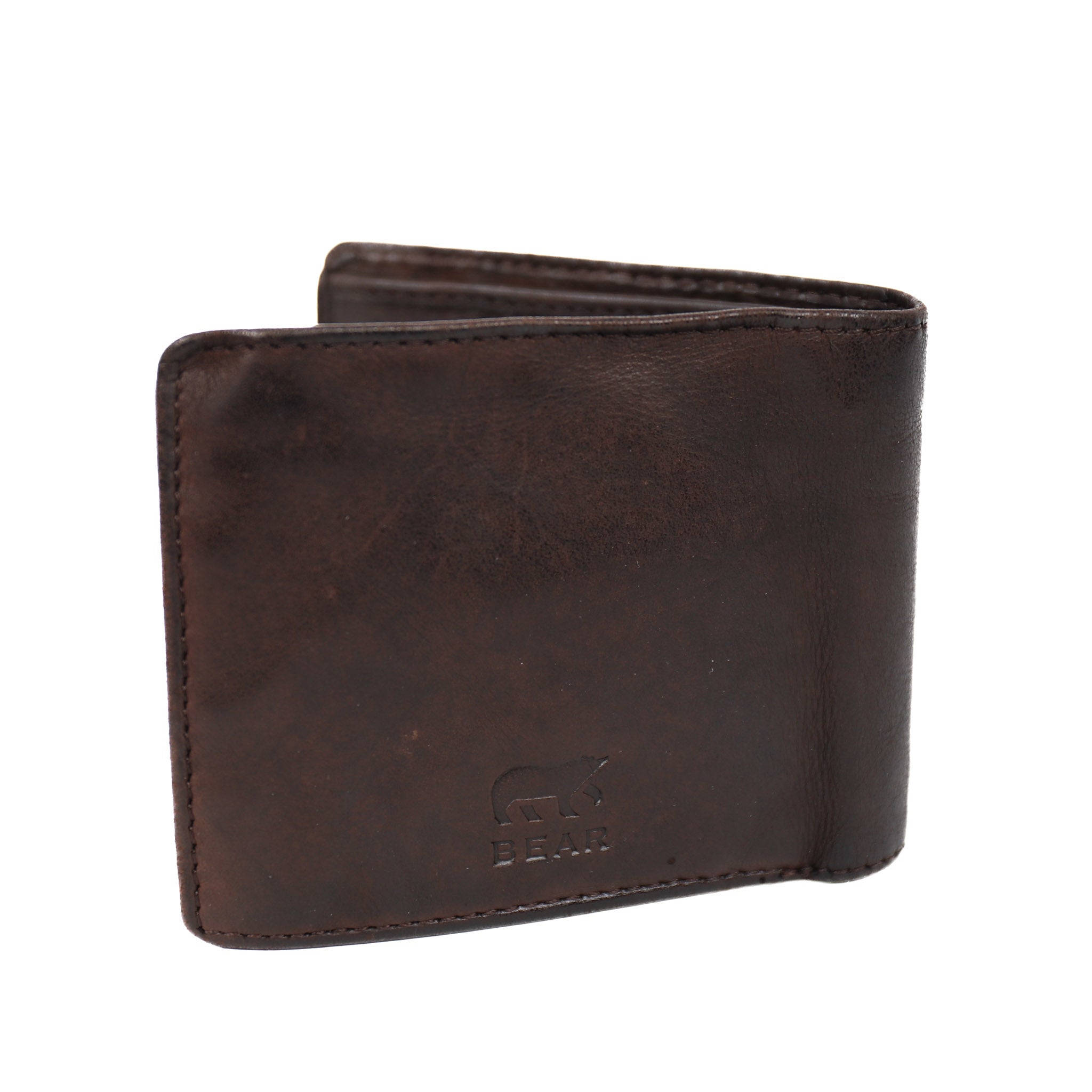 Billfold 'Fabian' donkerbruin Donkerbruin