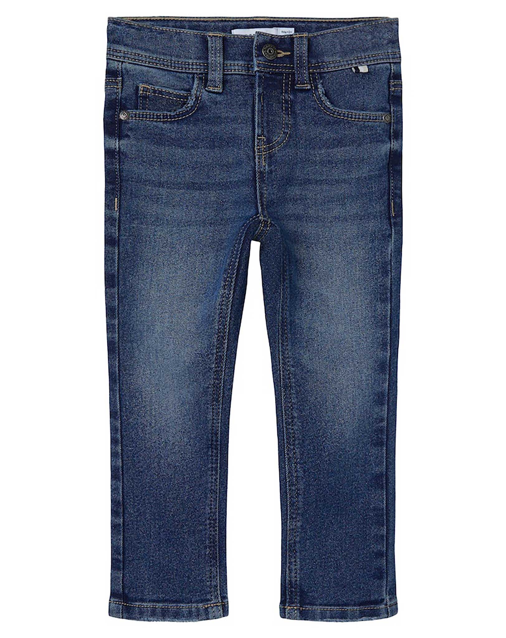 Jeans NMMSILAS XSLIM 7608-IO in dark blue denim