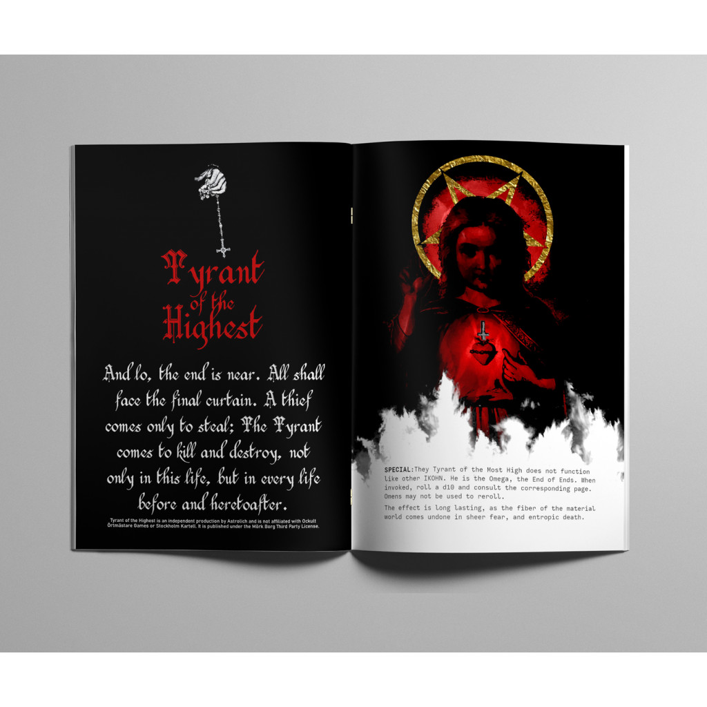 Mörk Borg - Tyrant of the Highest