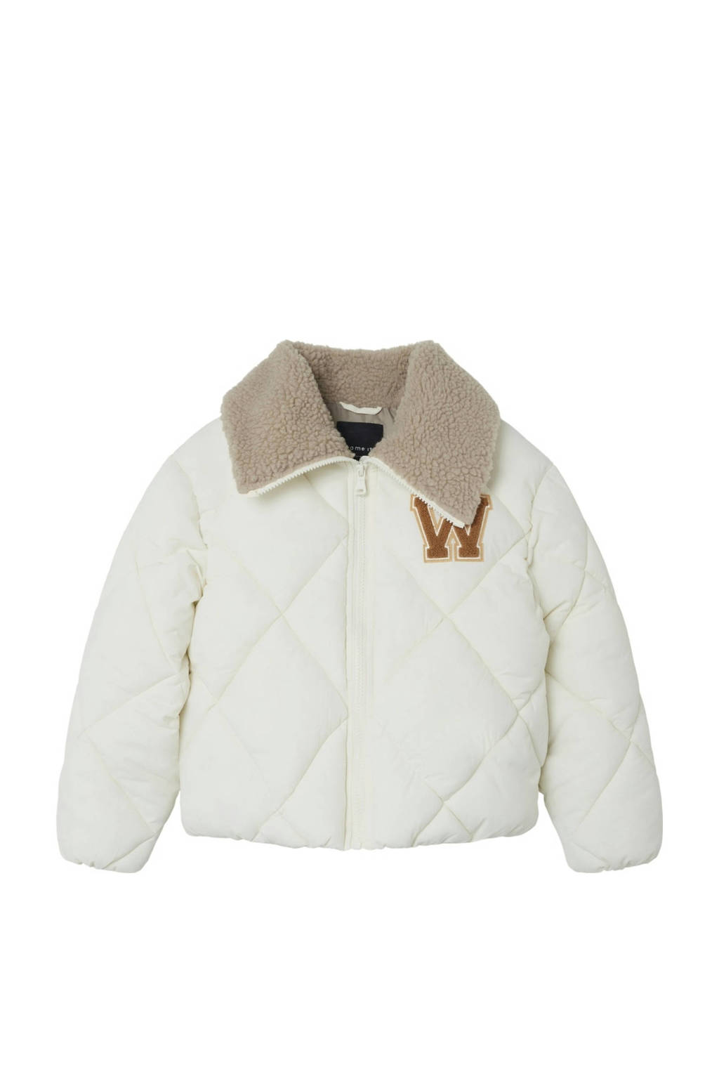 NAME IT gewatteerde winterjas NKFMELBOURNE offwhite