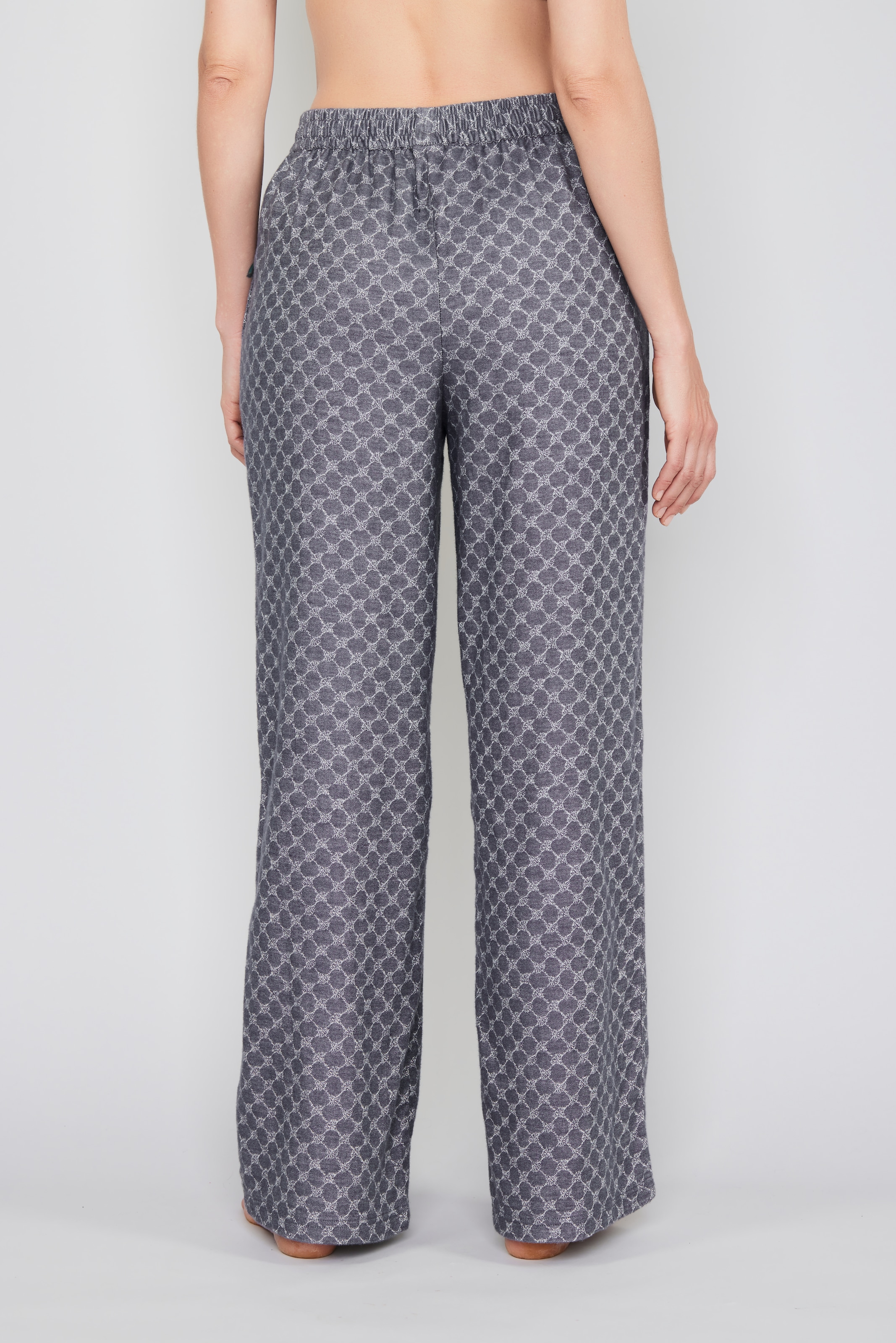 JOOP! Pyjamahose »Relax«  Baumwoll-Viskose-Mix, Cornflower-Allover-Muster, Taschen