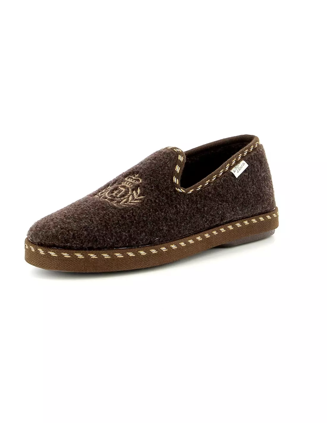 LA MAISON DE L ESPADRILLE 6850 - Pantoufles & chaussons Marron