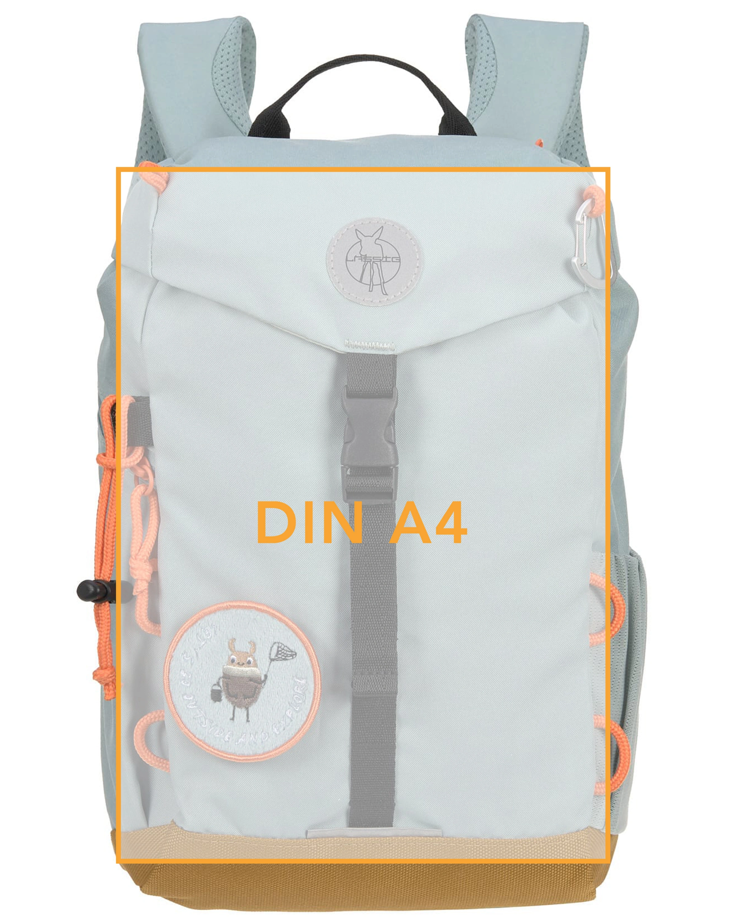 Outdoor-Rucksack NATURE (32x22x12) in light blue