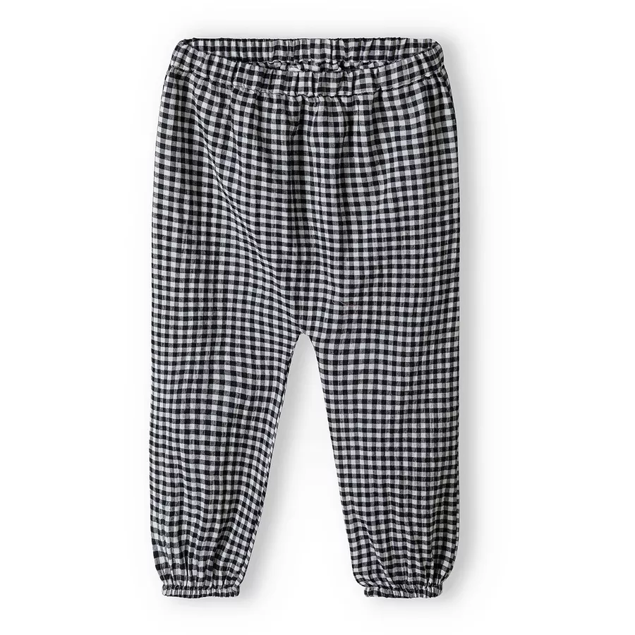 MINOTI Top & Hose im Set WeißDunkelgrau