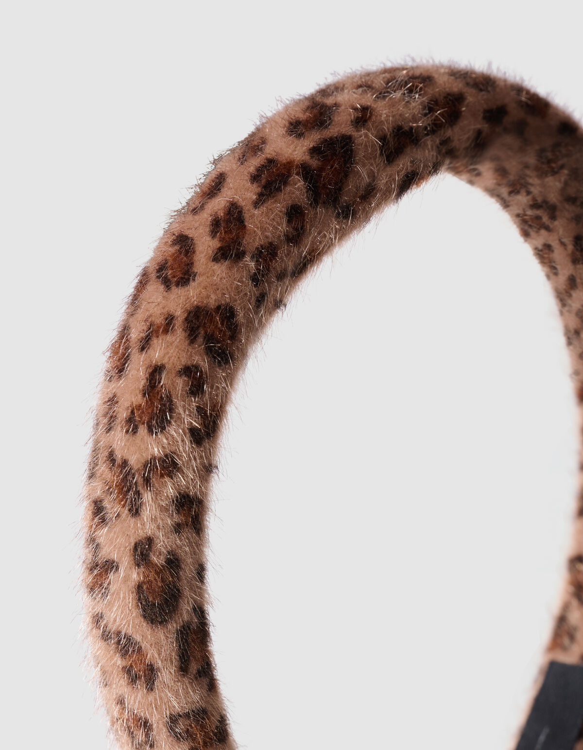 Hairy Leopard Haarband Bruin