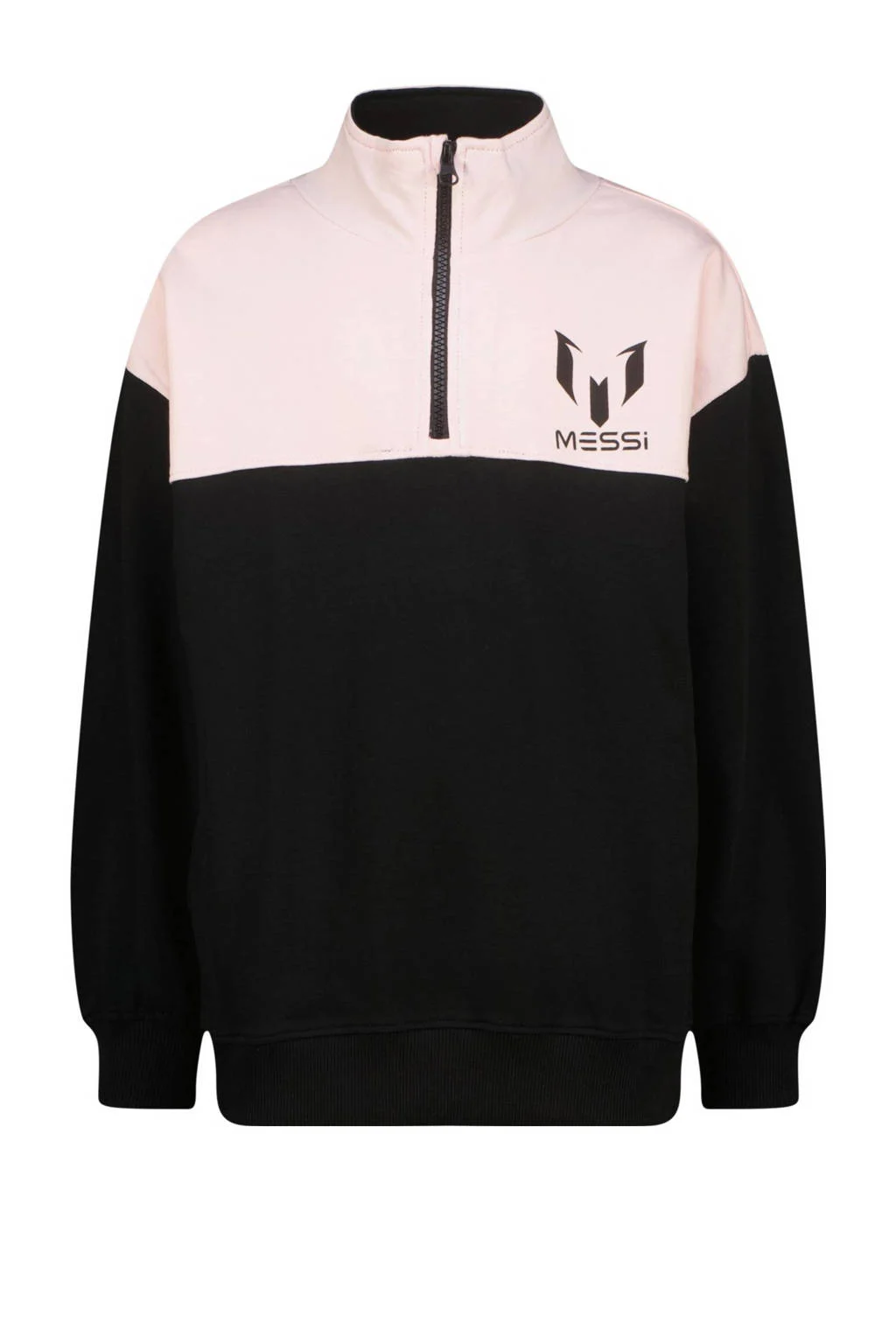 Messi sweater + joggingbroek lichtroze/zwart