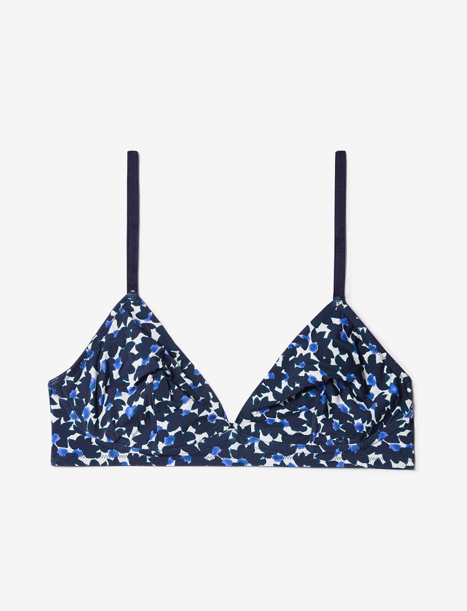Soutien-gorge sans armatures - mélodie bleu marine
