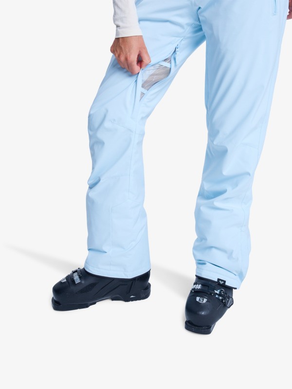 Alpine Ridge Pantalon de snow technique Bleu Femme