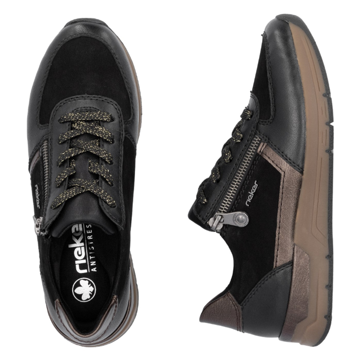 Sneakers, kvinder, sort