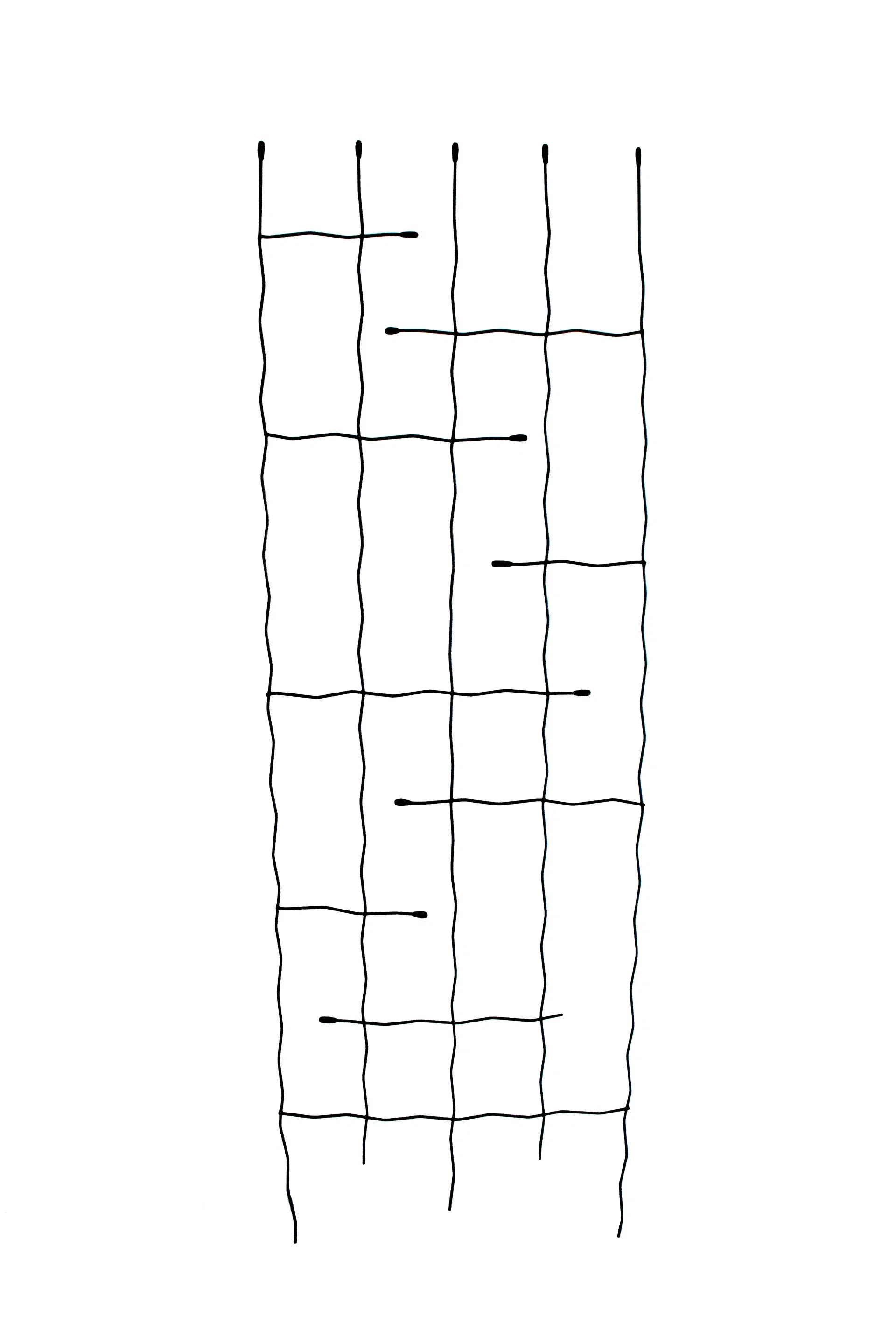 Espalier løvdekor Høyde 182 cm
