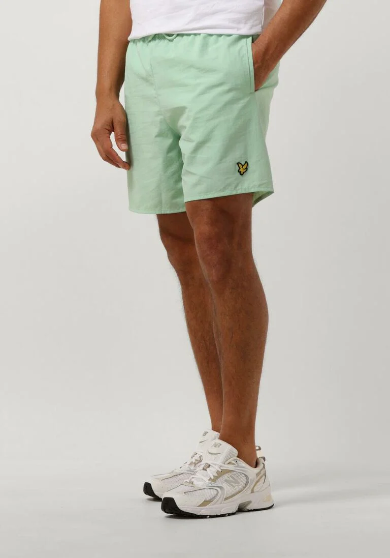 LYLE & SCOTT groene lyle & scott  plain swimshort