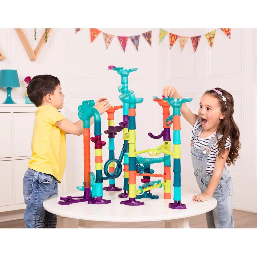 B.TOYS B. Kugelbahn mit Licht Mehrfarbig