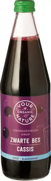 Limonadesiroop zwarte bes