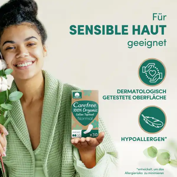 Slipeinlagen Organic Cotton Normal