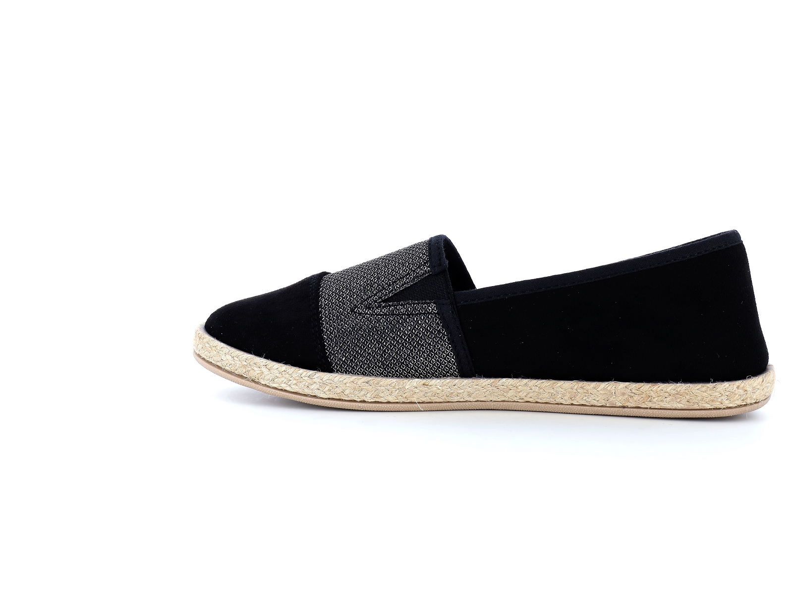 Les petites bombes-FARIZA Matières combinées Noir Argent