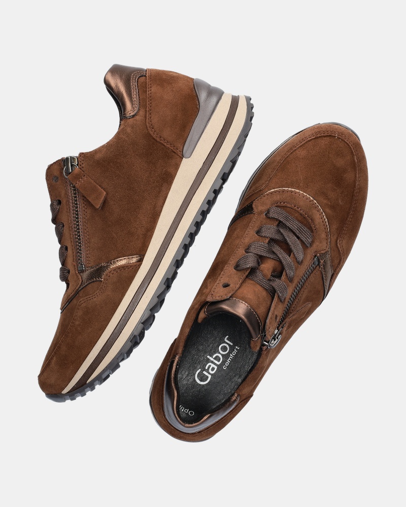 Gabor Lage sneakers  - cognac