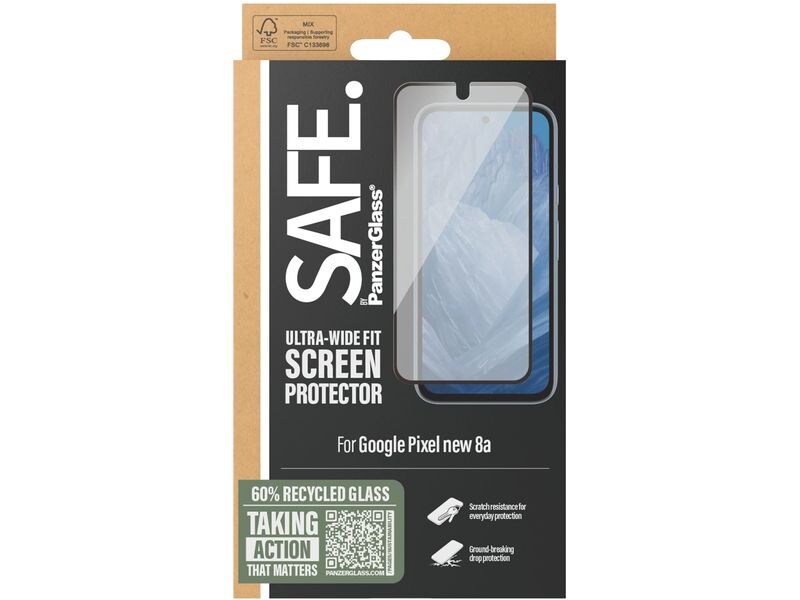 SAFE. SARNUWFG61456 Display-Schutzfolie für das Google Pixel 9a