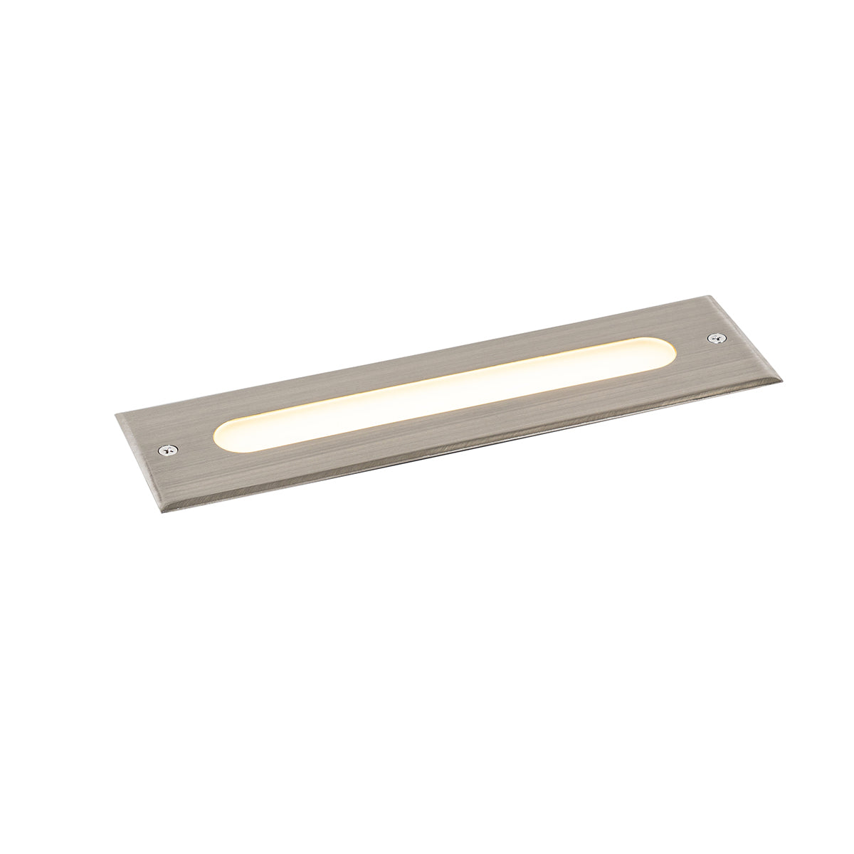 QAZQA Set van 4 moderne grondspots staal 30 cm incl. LED IP65 - Eline