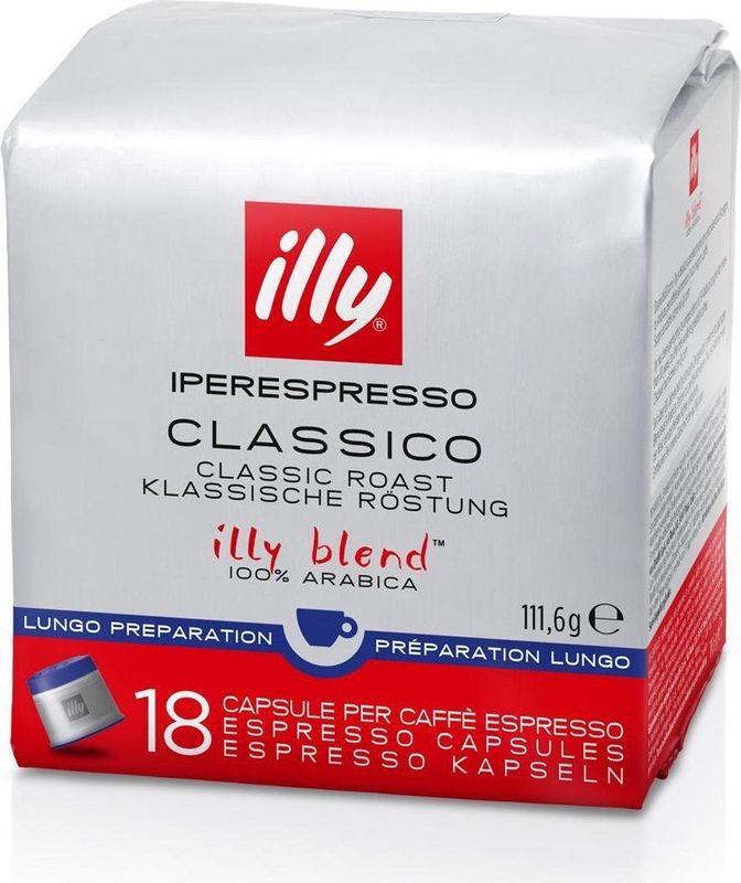 Illy - Iperespresso Lungo - 6 x 18 Koffiecapsules