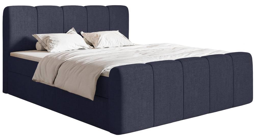 NADUVI Collection Boxspring Chloe 180x200 chenille met opbergruimte