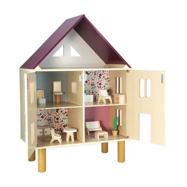 Janod Casa de Bonecas em Madeira Twist  3 Anos - J06617