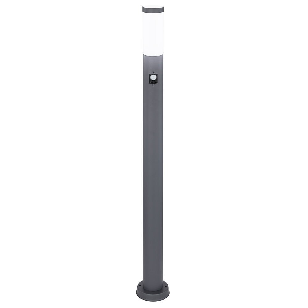 Stehlampe, Edelstahl, anthrazit, Sensor, H 110 cm, BOSTON