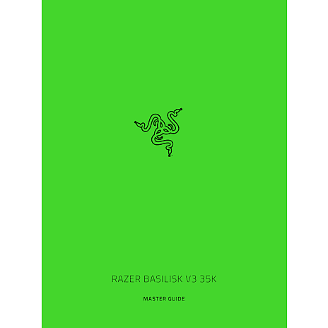 Razer Basilisk V3 35K gaming mus - sort
