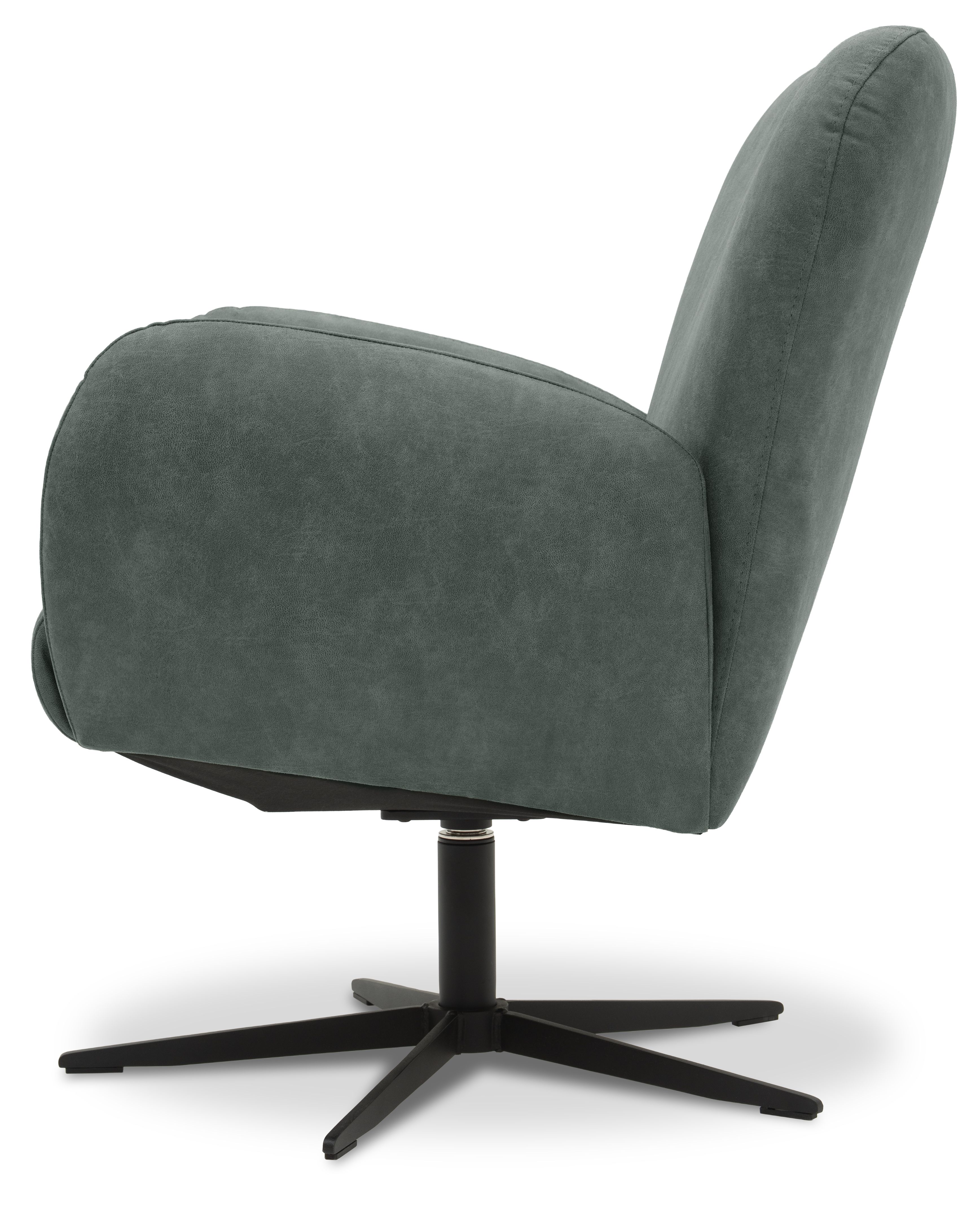 Draaifauteuil Sammy B80 x D85 x H89 cm