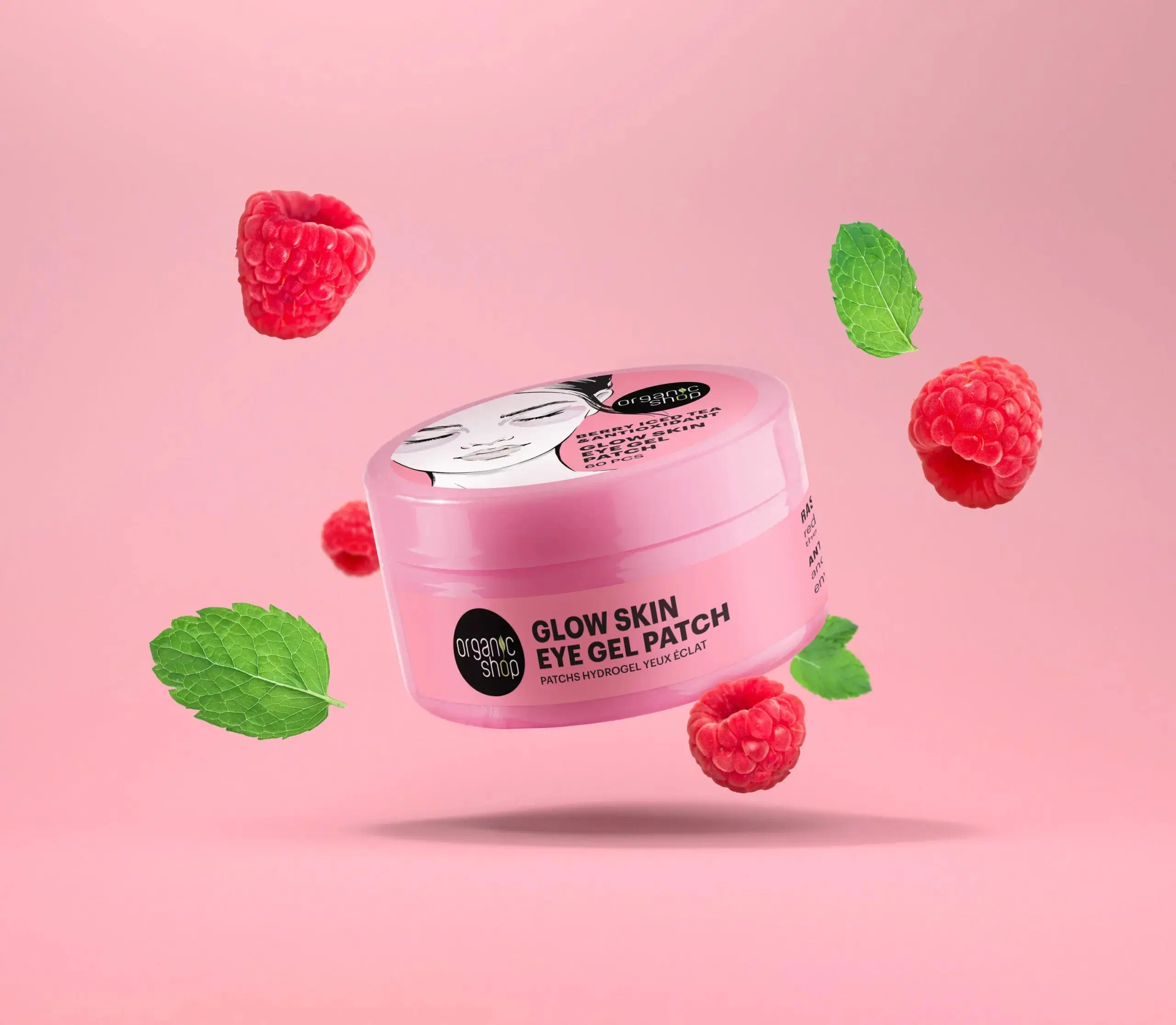 Glow Skin Eye Gel Patch Berry Iced Tea & Antioxidant