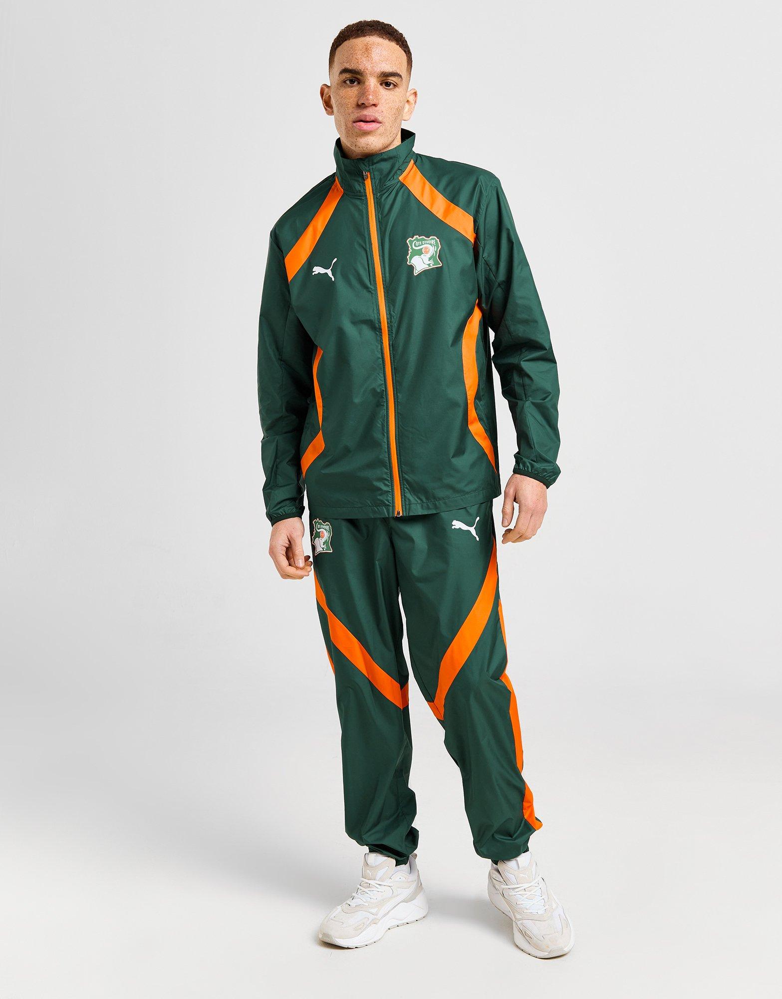 PUMA Pantalon de Survêtement Avant-Match Côte d'Ivoire Homme