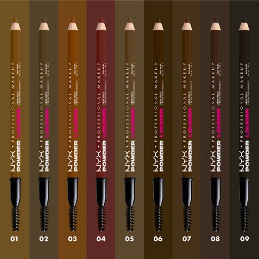 NYX Professional Makeup Powder Louder Brow Pencil, 01 Blonde