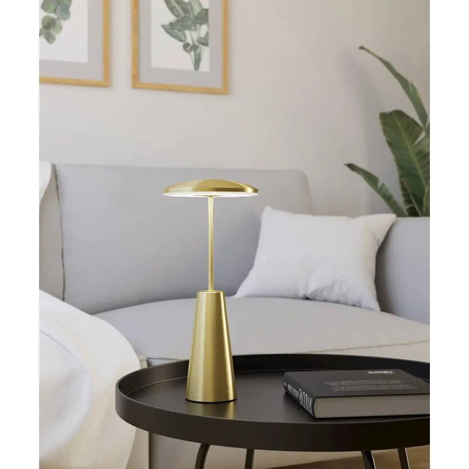 EGLO Piccola Tafellamp - 28 cm - Goud