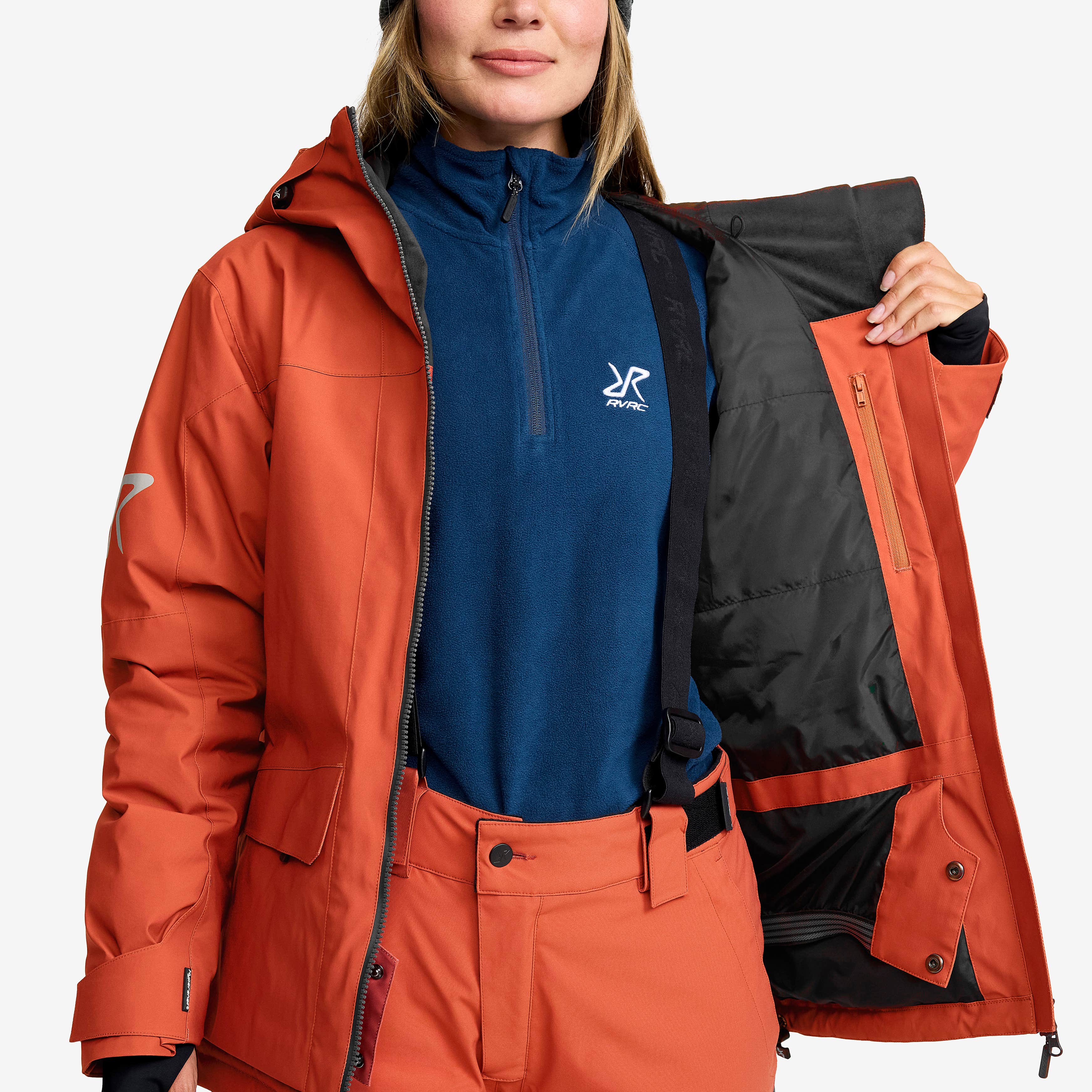 Halo 2L Insulated Ski Jacket Dame Bruschetta