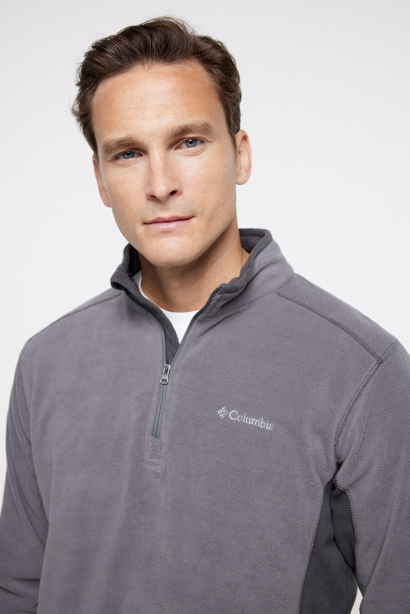 Forro de zíper até a metade da camisa Columbia™ Klamath Range™ II para homens