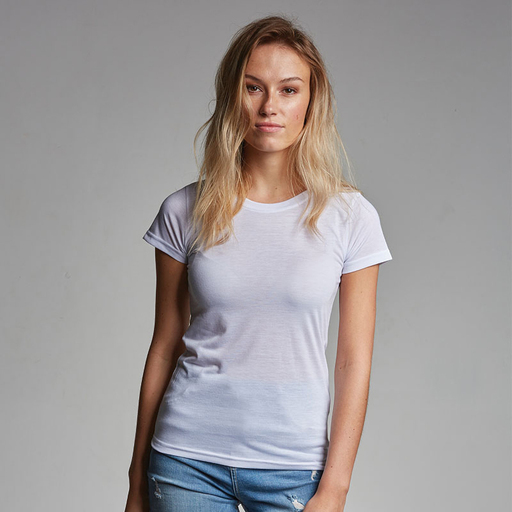 Camiseta de manga curta lisa Zoey Awdis