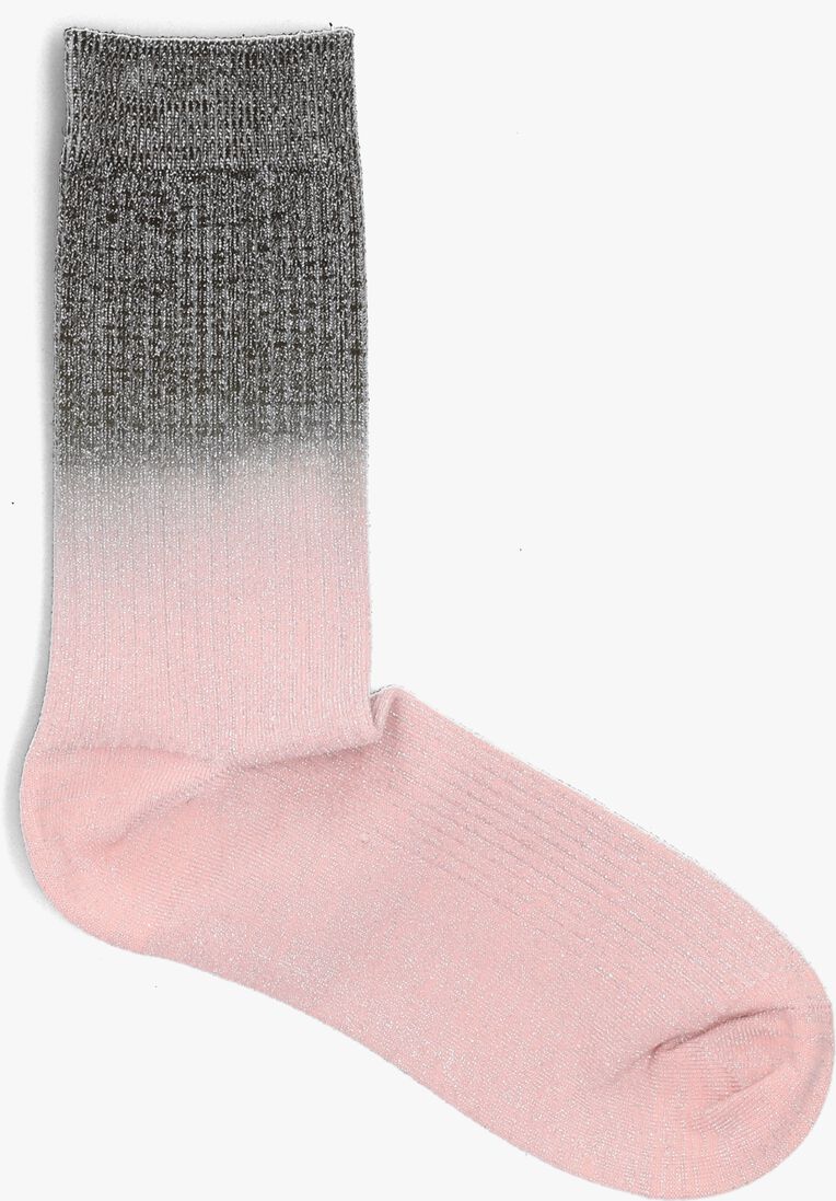 BECKSONDERGAARD roze becksondergaard sokken gradiant glittersock