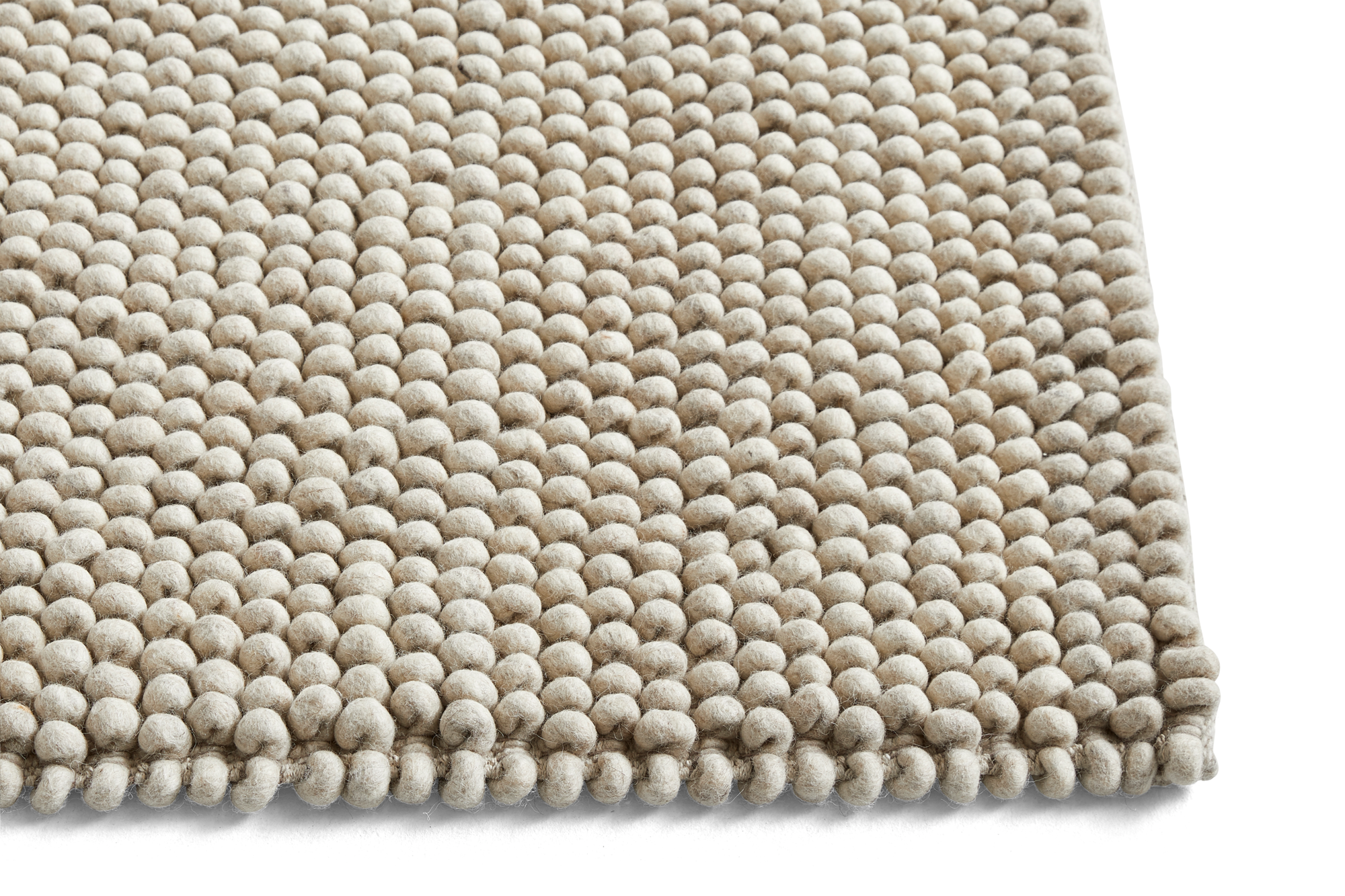 Vloerkleed Peas soft grey 200x300 cm