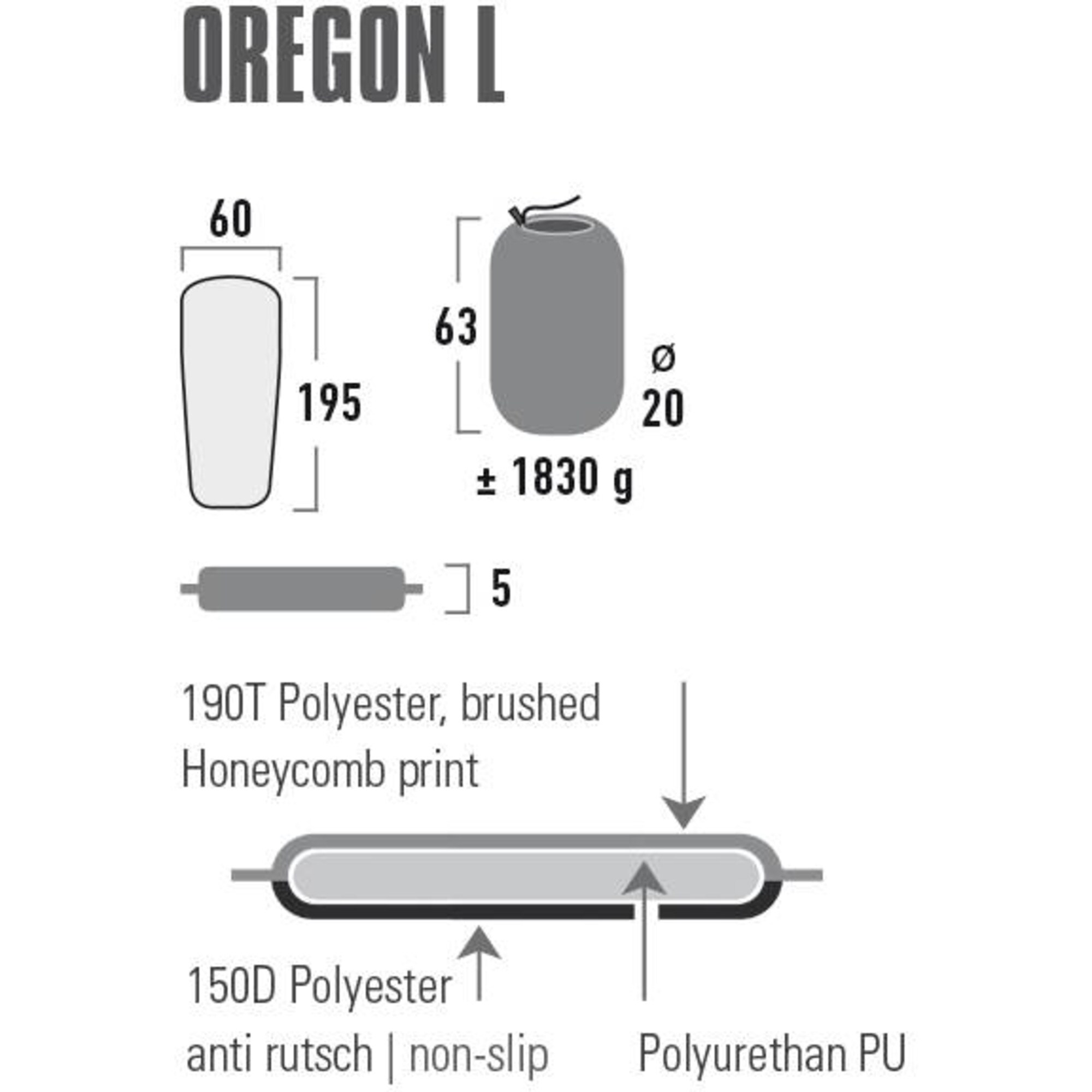 High Peak Matte Oregon L